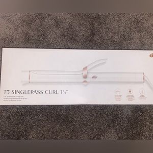 Brand New in Box. T3 Single Pass Ceramic Curling Iron 1.25”